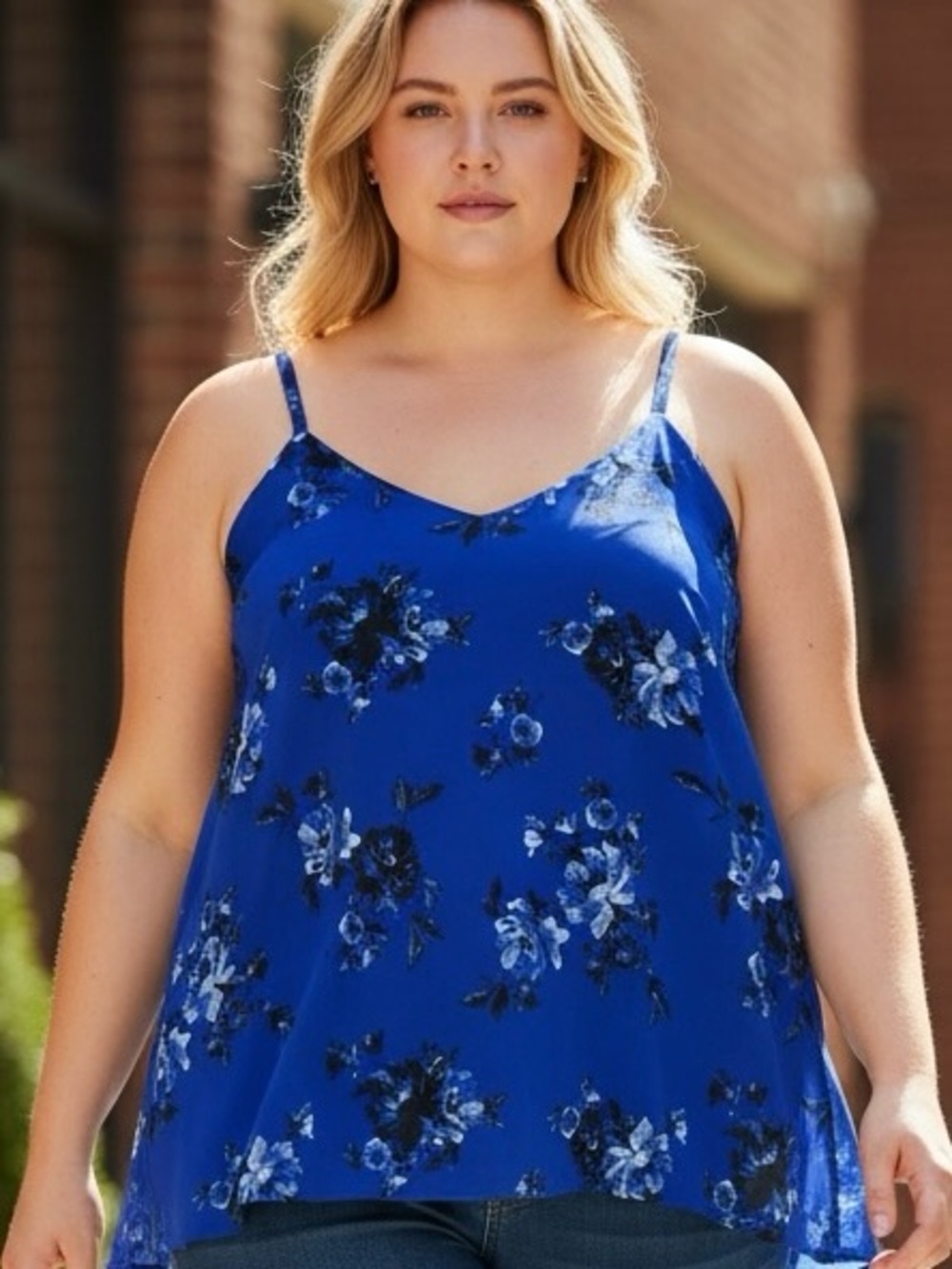 NWT Torrid Royal Blue Sophie Swing Cami | Size 2X (18/20)